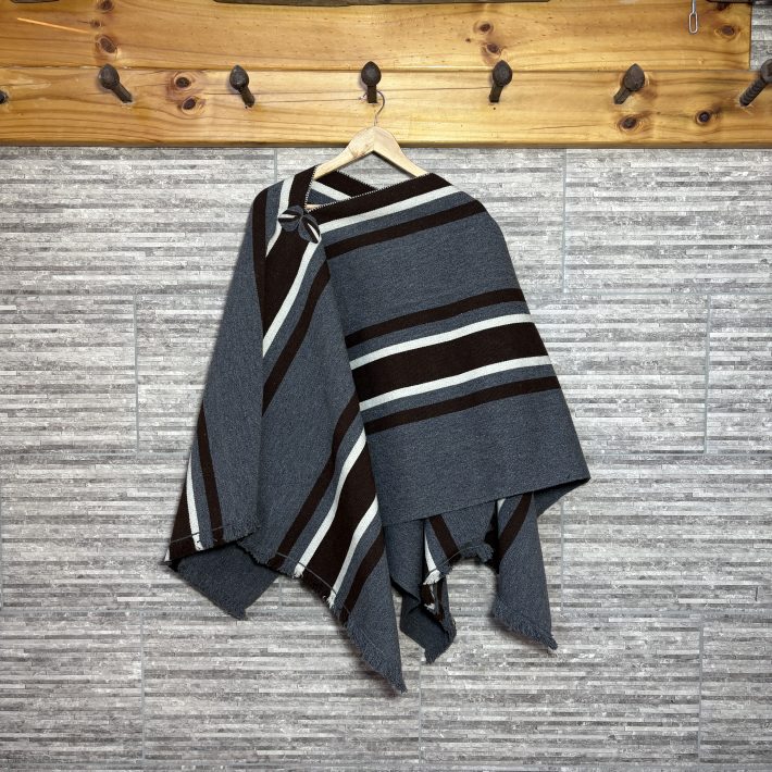 Poncho artesanal Lana de Oveja
